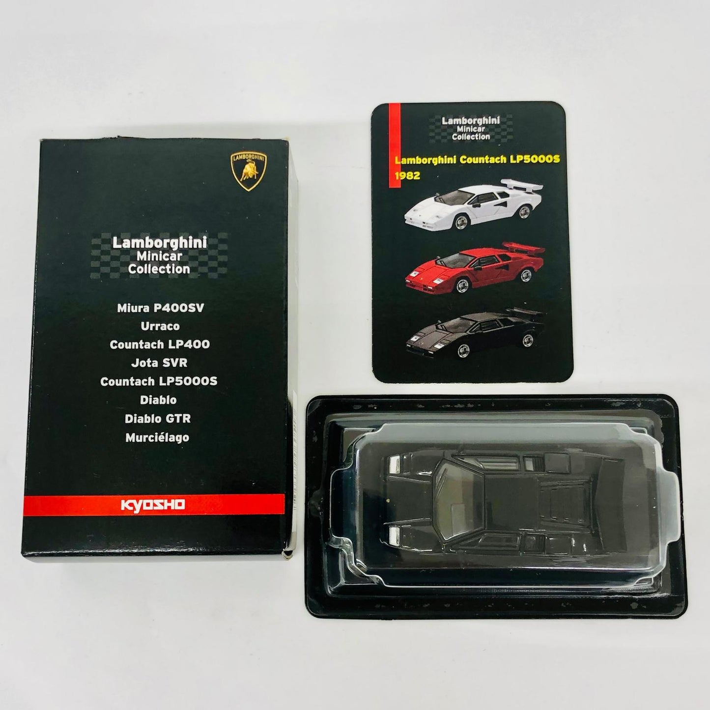 おもちゃ・玩具 1/64LamborghiniCountachLP5000S(ブラック)「ランボルギーニミニカーコレクション」サークルK・サンクス限定 LamborghiniCountachLP5000S 1/64スケール サークルK・サンクス限定【加古川物流】
