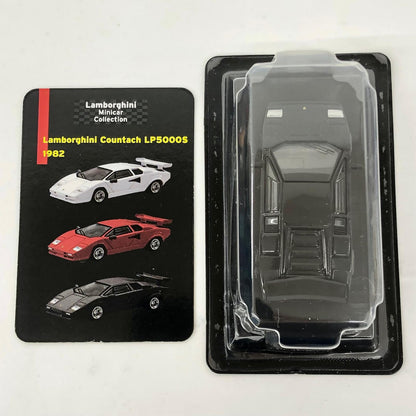 おもちゃ・玩具 1/64LamborghiniCountachLP5000S(ブラック)「ランボルギーニミニカーコレクション」サークルK・サンクス限定 LamborghiniCountachLP5000S 1/64スケール サークルK・サンクス限定【加古川物流】