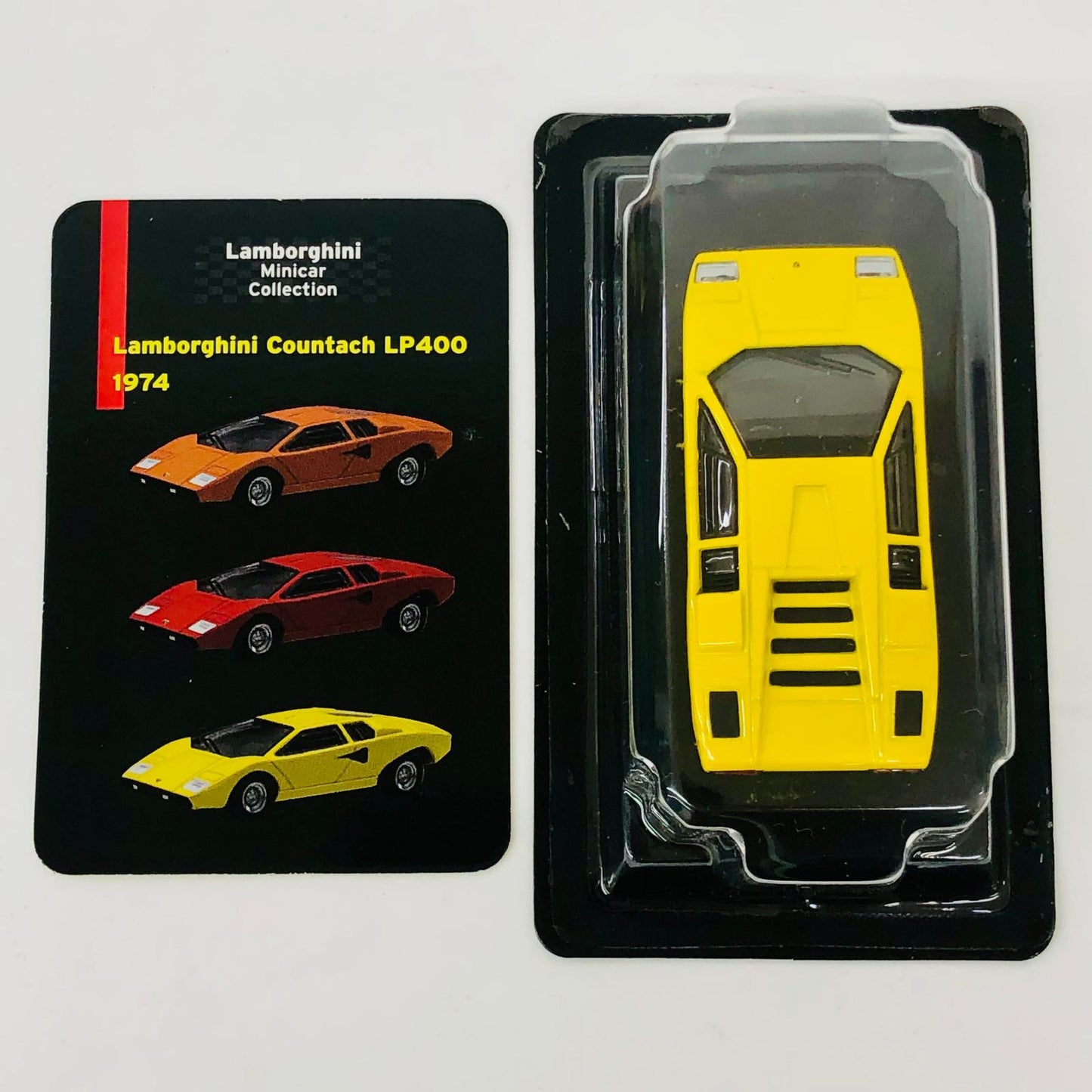 おもちゃ・玩具 1/64LamborghiniCountachLP400(イエロー)「ランボルギーニミニカーコレクション」サークルK・サンクス限定 LamborghiniCountachLP400 1/64スケール サークルK・サンクス限定【加古川物流】