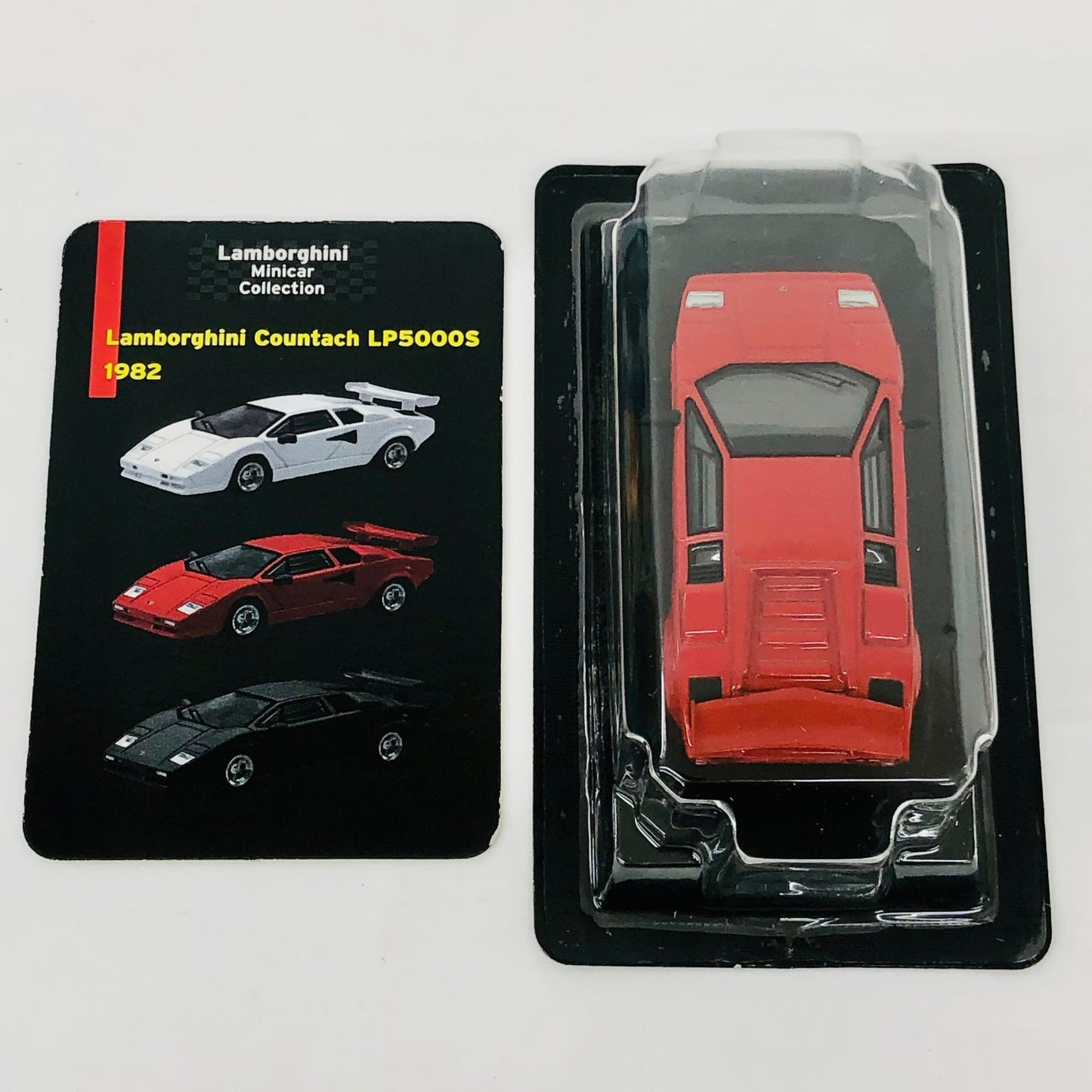 おもちゃ・玩具 1/64LamborghiniCountachLP5000S(レッド)「ランボルギーニミニカーコレクション」サークルK・サンクス限定 LamborghiniCountachLP5000S 1/64スケール サークルK・サンクス限定【加古川物流】