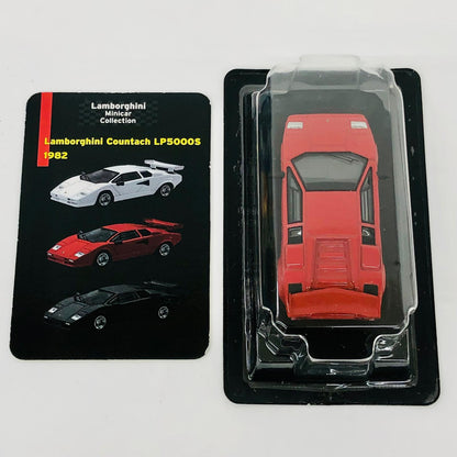 おもちゃ・玩具 1/64LamborghiniCountachLP5000S(レッド)「ランボルギーニミニカーコレクション」サークルK・サンクス限定 LamborghiniCountachLP5000S 1/64スケール サークルK・サンクス限定【加古川物流】