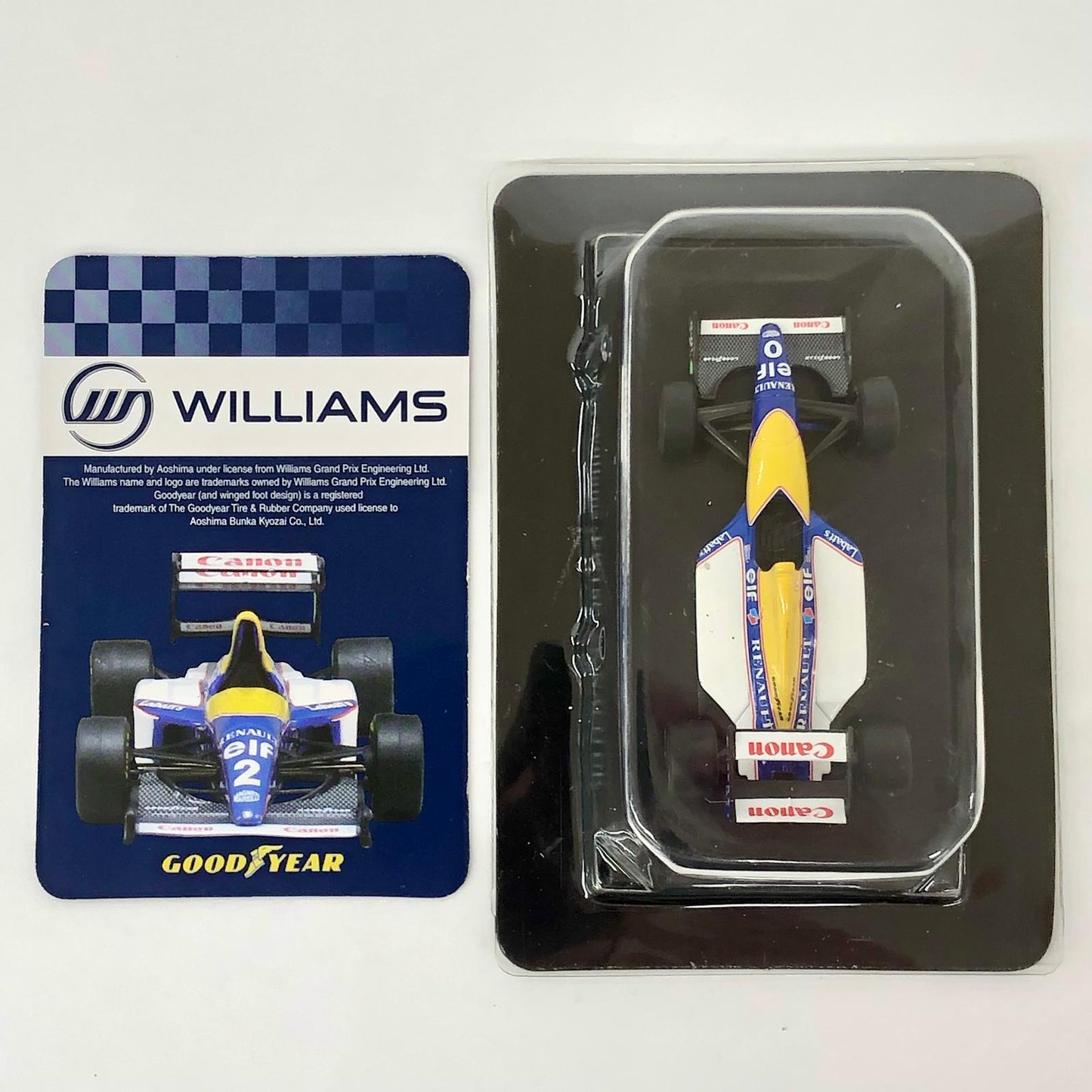 おもちゃ・玩具 FW15C(No.0) モナコGP 1/64 F1GPウィリアムズ ミニカーコレクション FW15C 1/64スケール【加古川物流】