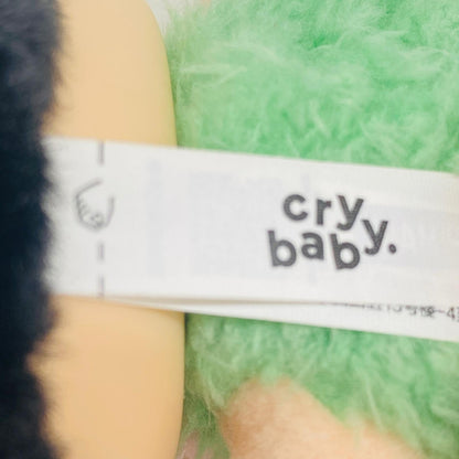 ぬいぐるみ WHAT A FROG「CRYBABY Crying Again シリーズビニールフェイスぬいぐるみ」 POPMART WHAT A FROG CRYBABY Crying Again ビニールフェイスぬいぐるみ【加古川物流】