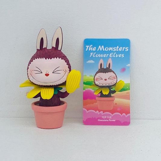 フィギュア Chocolate Flower 「POPMART LABUBU THE MONSTERS 花の妖精シリーズ」 Chocolate Flower LABUBU THE MONSTERS 花の妖精【フィギュア】【飾磨店】