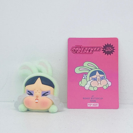 フィギュア Bunny Buttercup 「POPMART CRYBABY × パワーパフ ガールズ シリーズ」 Bunny Buttercup CRYBABY × パワーパフ ガールズ【フィギュア】【飾磨店】
