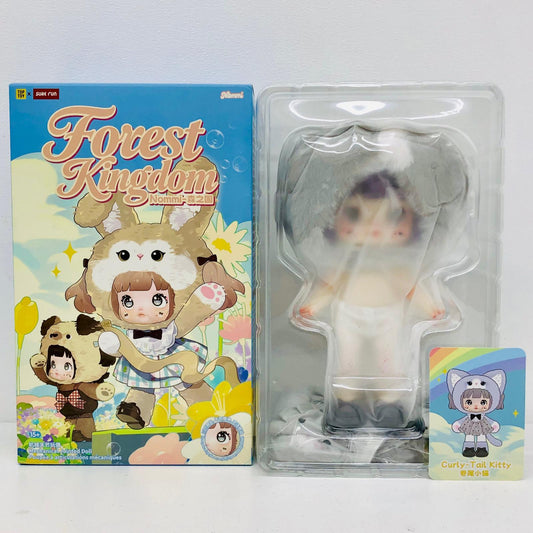ぬいぐるみ 猫 Curly Tail Kitty Nommi Forest Kingdom 可動ぬいぐるみ Curly Tail Kitty Nommi Forest Kingdom【加古川物流】
