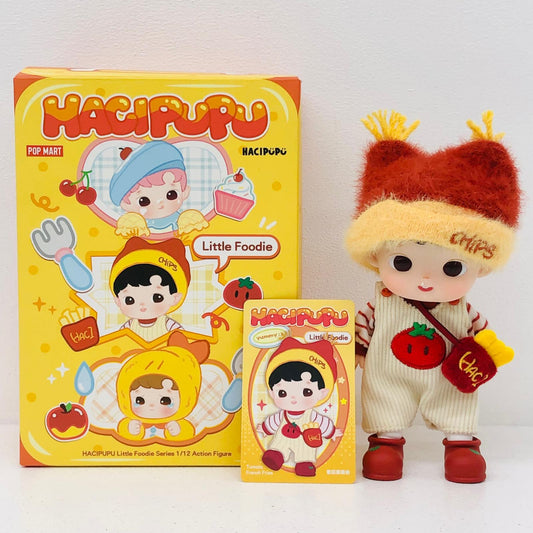 フィギュア Tomato French Fries 「POPMART HACIPUPU Little Foodie シリーズ1/12 アクションフィギュア」 Tomato French Fries【フィギュア】【加古川物流】