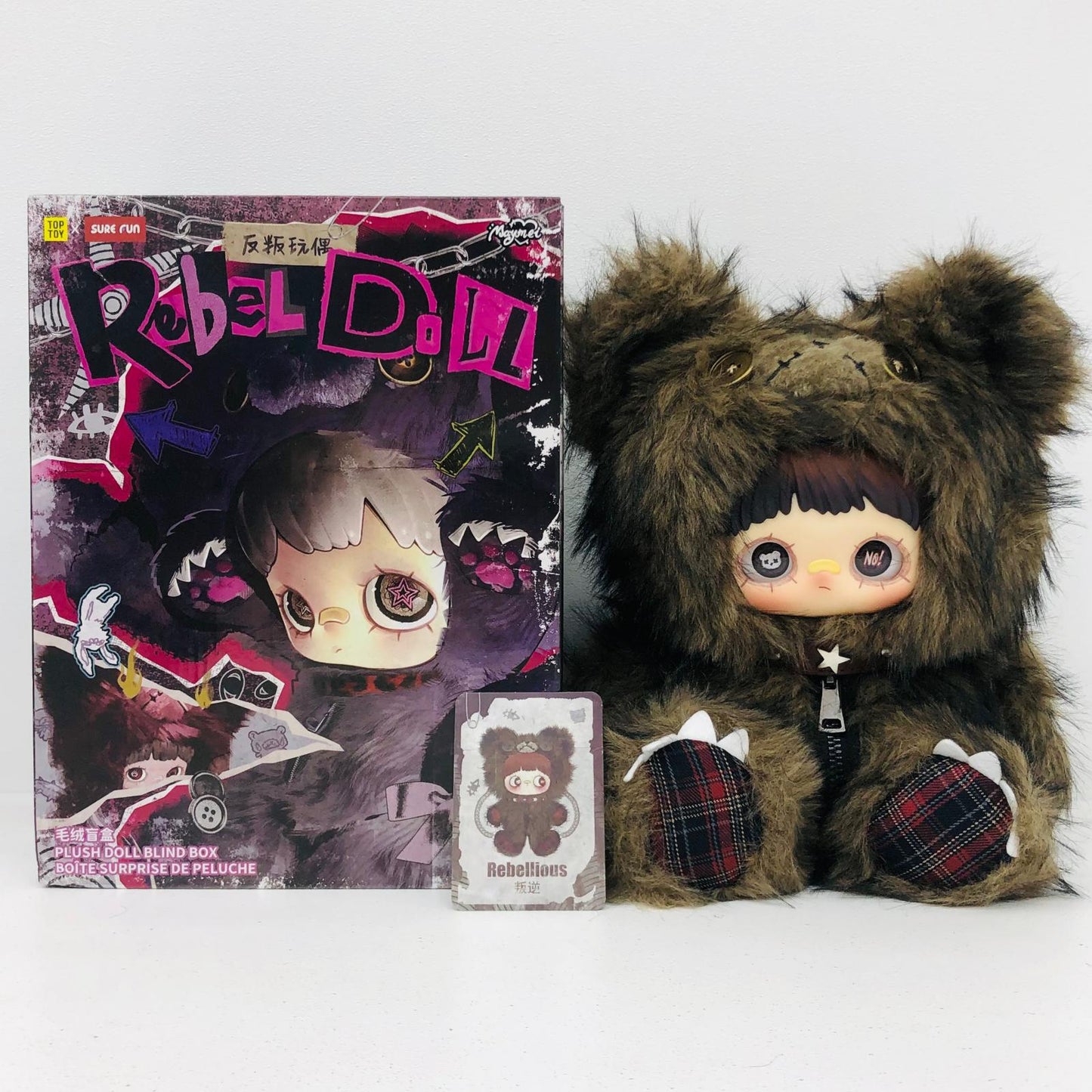ぬいぐるみ Rebellious 「TOPTOY MAYMEI Rebel Doll（反逆ドール）シリーズ 」 Rebellious MAYMEI Rebel Doll（反逆ドール）【加古川物流】