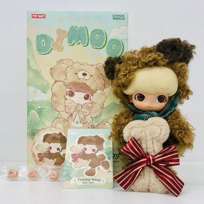フィギュア DIMOO Tiny Puppy 1/8 アクションフィギュア シークレット Toasty Snug 1/8 アクションフィギュア【フィギュア】【加古川物流】
