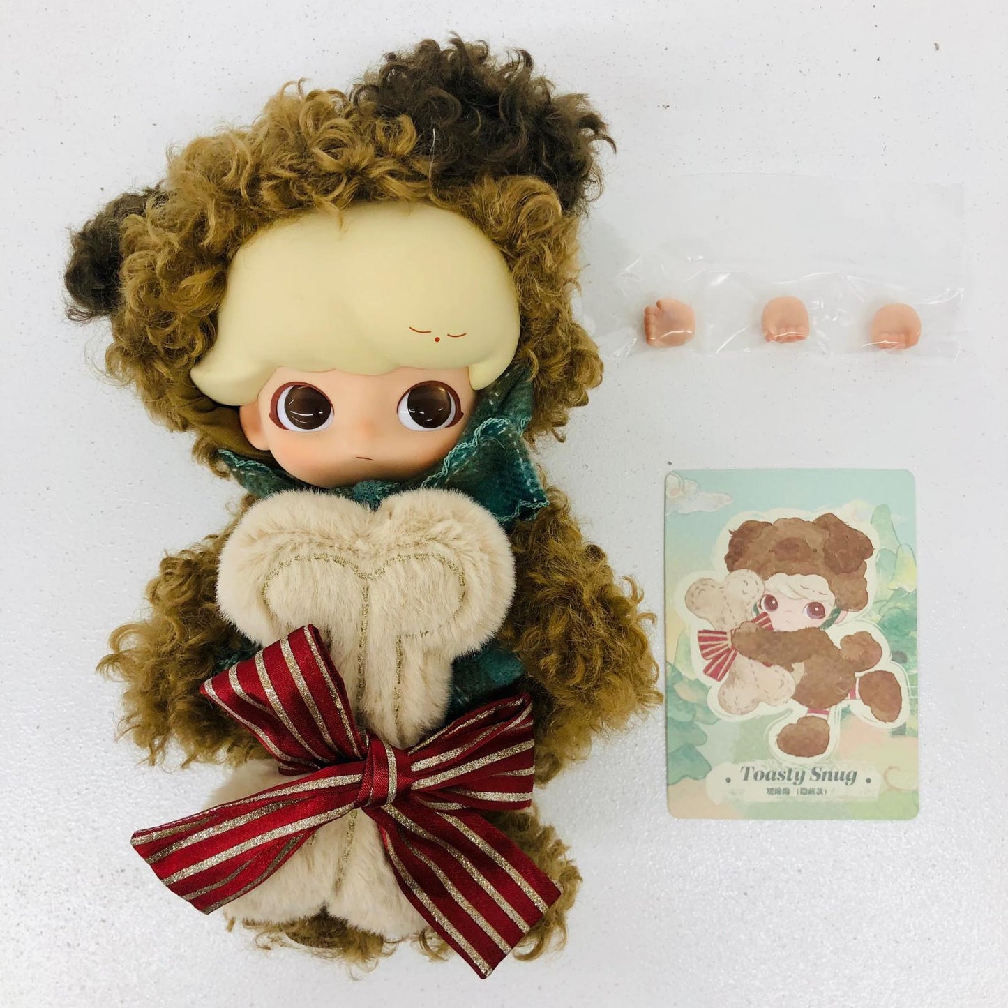 フィギュア DIMOO Tiny Puppy 1/8 アクションフィギュア シークレット Toasty Snug 1/8 アクションフィギュア【フィギュア】【加古川物流】