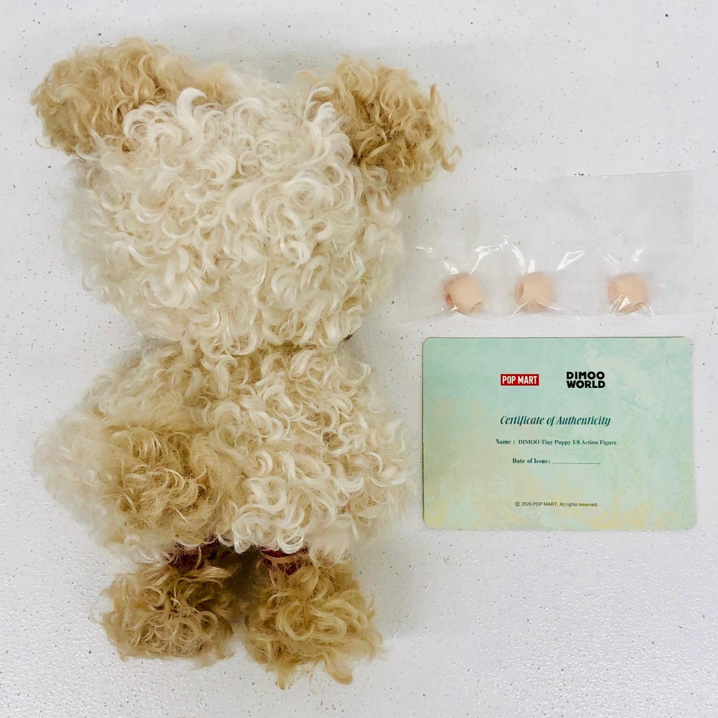 フィギュア DIMOO Tiny Puppy 1/8 アクションフィギュア レギュラータイプ Fluffy Puff 1/8 アクションフィギュア【フィギュア】【加古川物流】