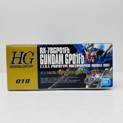 プラモデル 1/144HGUCRX-78GP01/FbガンダムGP01Fb「機動戦士ガンダム0083STARDUSTMEMORY」[5060392] RX-78GP01/FbガンダムGP01Fb HG 5060392【加古川物流】