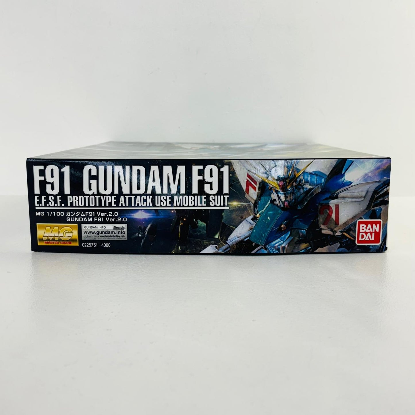 プラモデル 1/100MGF91ガンダムF91Ver.2.0「機動戦士ガンダムF91」[0225751] F91ガンダムF91Ver.2.0 MG 225751【加古川物流】