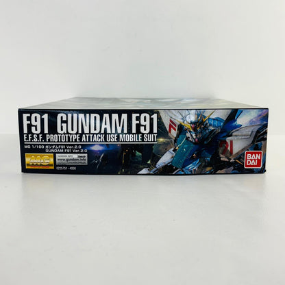 プラモデル 1/100MGF91ガンダムF91Ver.2.0「機動戦士ガンダムF91」[0225751] F91ガンダムF91Ver.2.0 MG 225751【加古川物流】