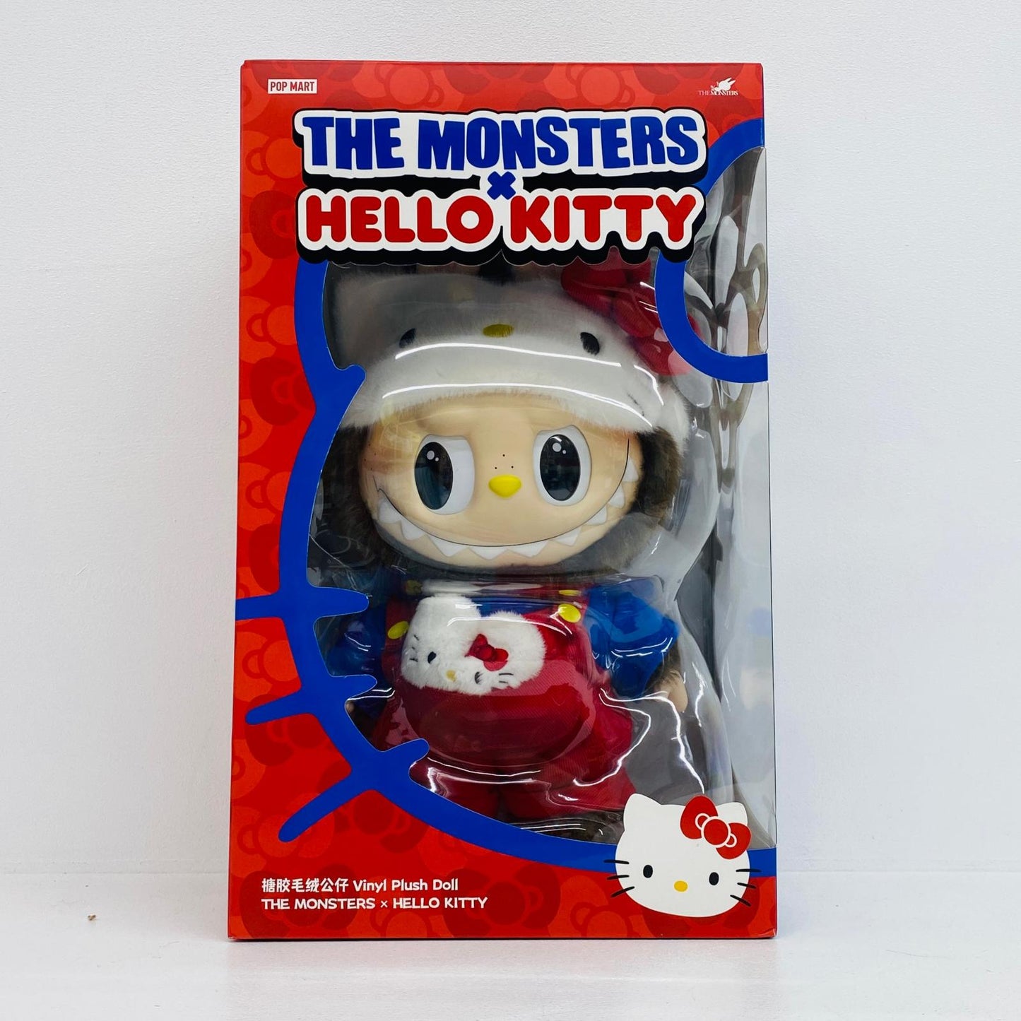 ぬいぐるみ THE MONSTERS × HELLO KITTY ぬいぐるみ LABUBU THE MONSTERS × HELLO KITTY【加古川物流】