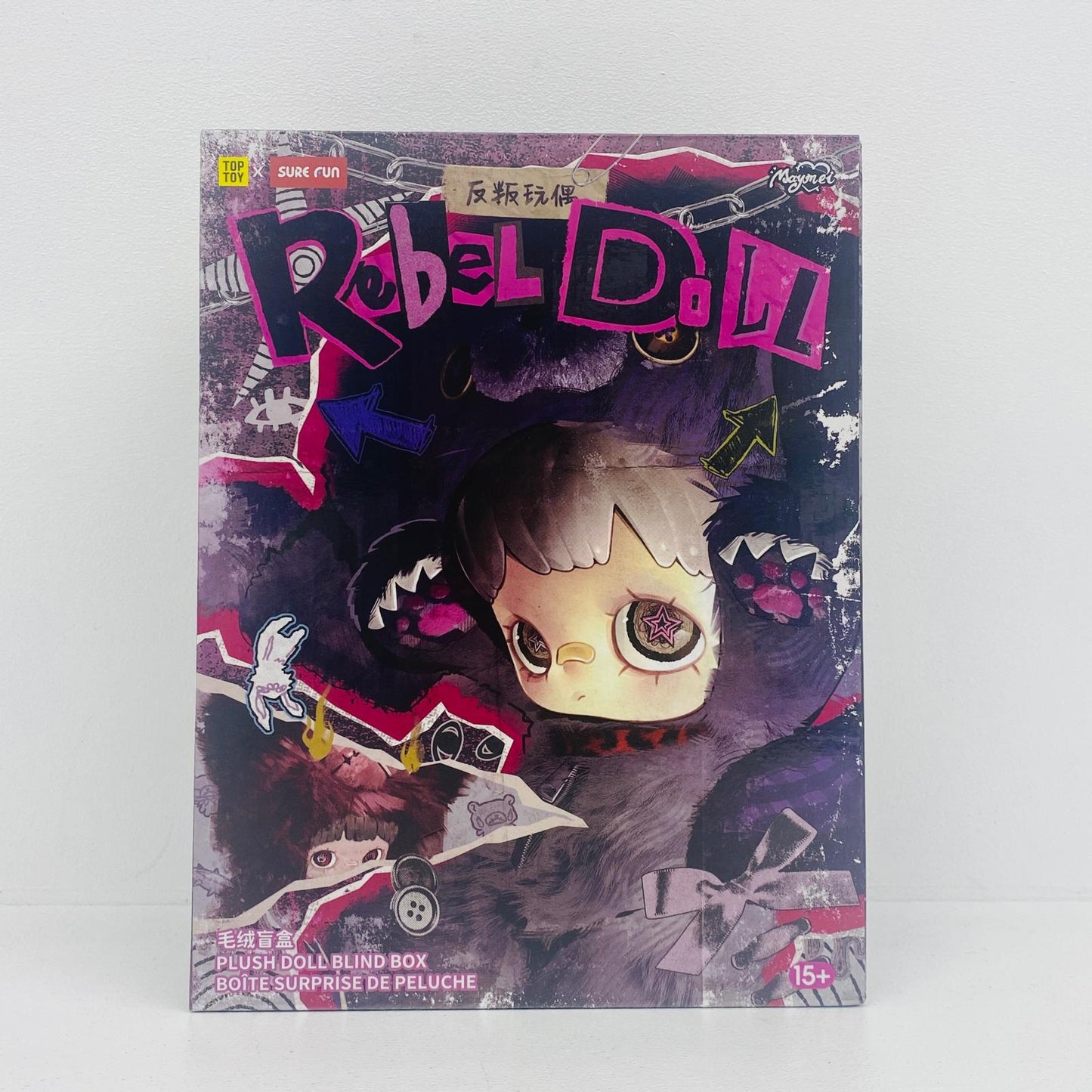 ぬいぐるみ Melancholy 「TOPTOY MAYMEI Rebel Doll（反逆ドール）シリーズ」 Melancholy TOPTOY MAYMEI Rebel Doll（反逆ドール）【加古川物流】