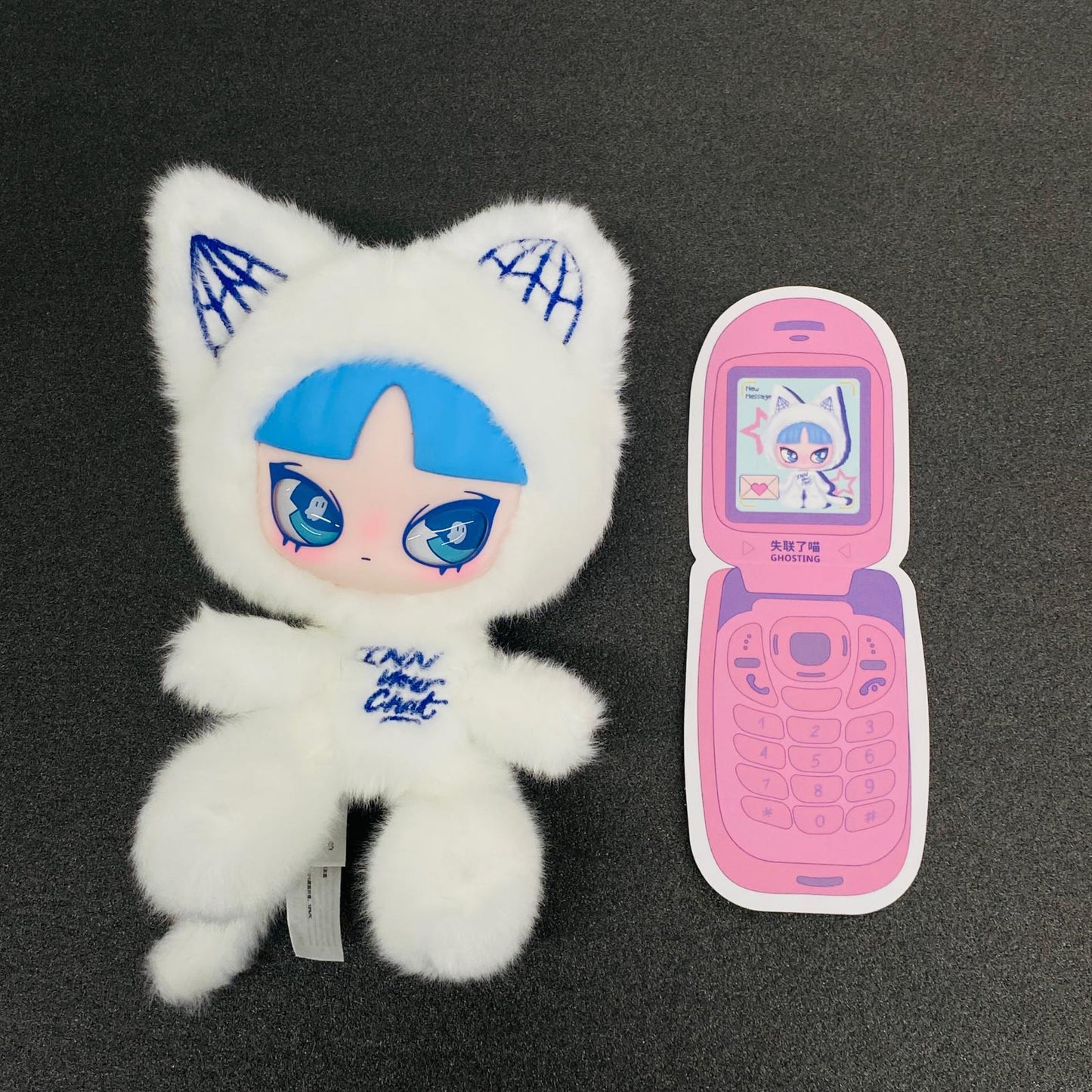 ぬいぐるみ GHOSTING 「WLLEMART INNS Cat Inn Your Chat Plush Series(キャット イン ユア チャットプラッシュシリーズ)」 GHOSTING WLLEMART INNS Cat Inn Your Chat Plush Series【加古川物流】