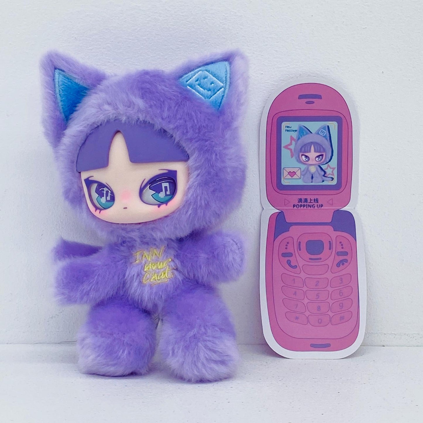 ぬいぐるみ POPPING UP 「WLLEMART INNS Cat Inn Your Chat Plush Series(キャット イン ユア チャットプラッシュシリーズ)」 POPPING UP WLLEMART INNS Cat Inn Your Chat Plush Series【加古川物流】
