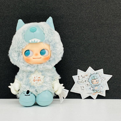 ぬいぐるみ Shy 「POPMART ZSIGA I'm Zsigaシリーズ ぬいぐるみペンダント」 Shy POPMART ZSIGA I'm Zsigaシリーズ ぬいぐるみペンダント【加古川物流】
