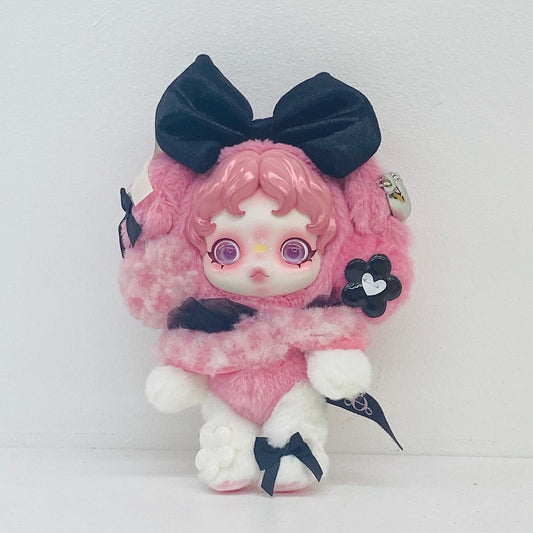 ぬいぐるみ SKULLPANDA×MY MELODY ぬいぐるみペンダント 「POPMART SKULLPANDA×サンリオキャラクターズ」 SKULLPANDA×MY MELODY POPMART SKULLPANDA×サンリオキャラクターズ【加古川物流】
