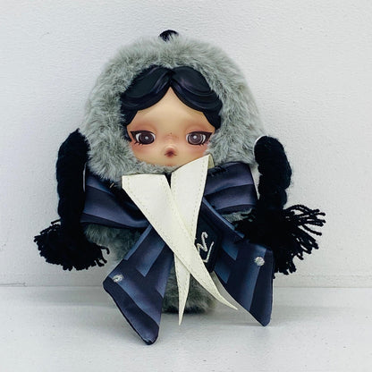ぬいぐるみ SKULLPANDA × Wednesday Plush (Nevermore Academy Uniform Version) SKULLPANDA SKULLPANDA × Wednesday【加古川物流】