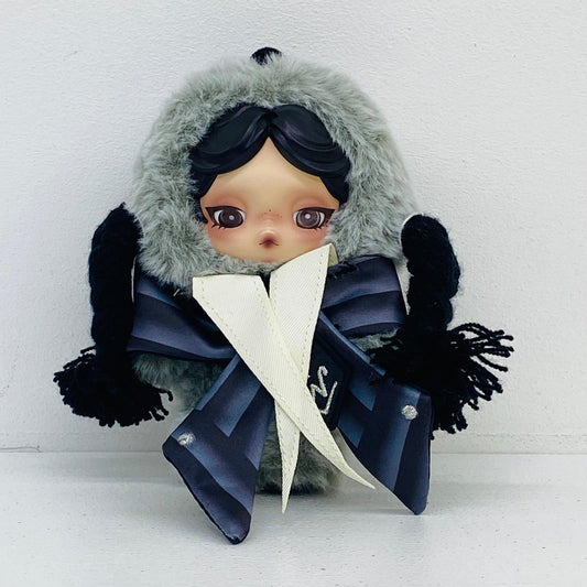 ぬいぐるみ SKULLPANDA × Wednesday Plush (Nevermore Academy Uniform Version) SKULLPANDA SKULLPANDA × Wednesday【加古川物流】