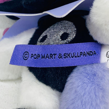 ぬいぐるみ SKULLPANDA×KUROMI ぬいぐるみペンダント 「POPMART SKULLPANDA×サンリオキャラクターズ」 SKULLPANDA×KUROMI POPMART SKULLPANDA×サンリオキャラクターズ【加古川物流】