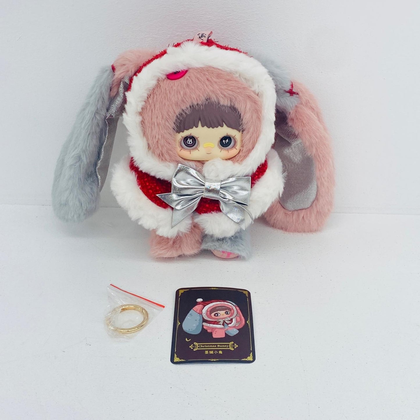 ぬいぐるみ Christmas Bunny「MayMei Winter Weirdness Series Plush Doll」 Christmas Bunny MayMei Winter Weirdness Series Plush Doll【加古川物流】