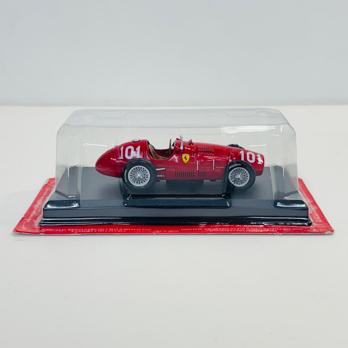 おもちゃ・玩具 [単品] 1/43 FERRARI 500F2 1952 #101(レッド) 「公式フェラーリF1コレクション Vol.15」 同梱品 FERRARI 500F2 1952 #101 1/43スケール 15【加古川物流】