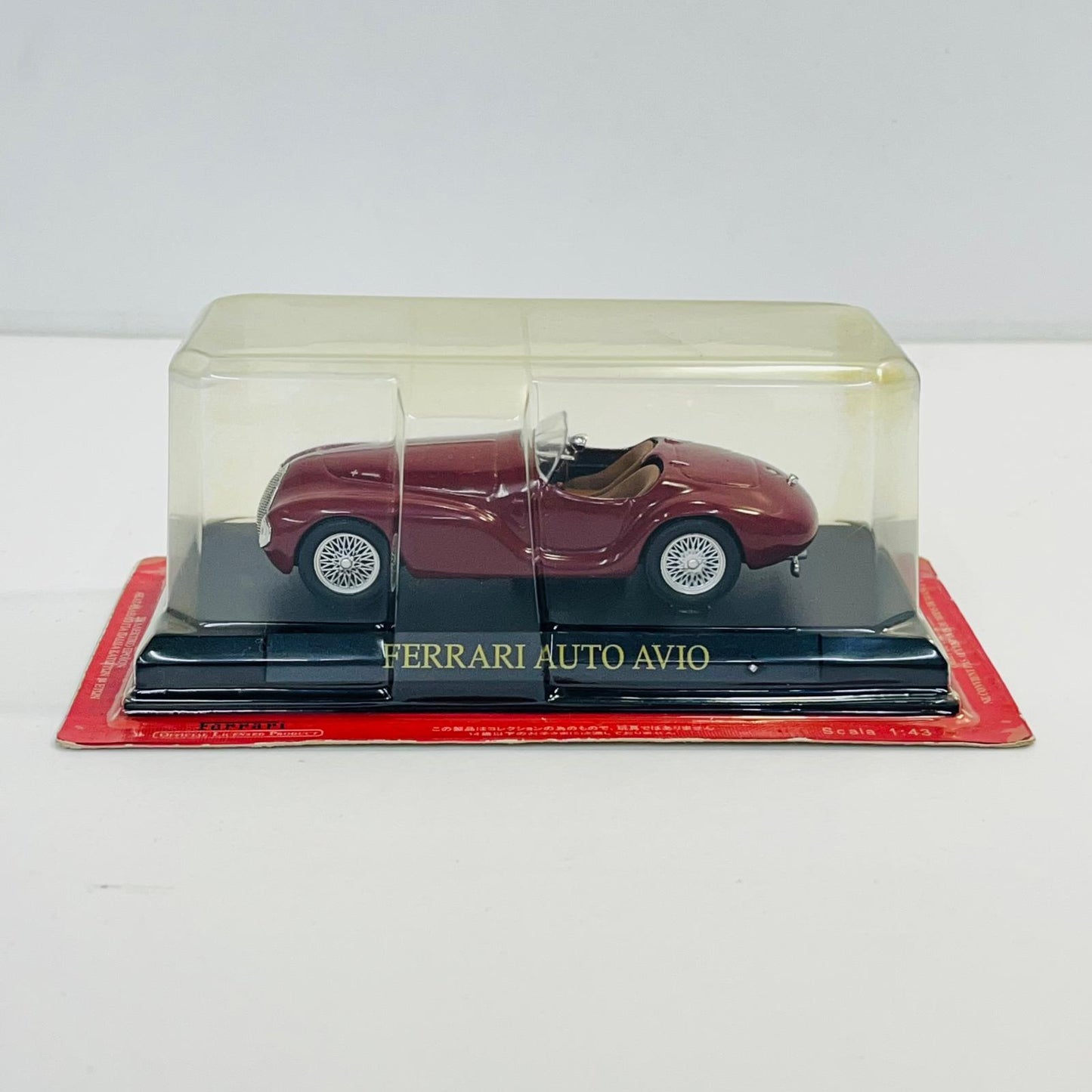 おもちゃ・玩具 1/43 FERRARI AUTO AVIO(レッド) -フェラーリ アウト アヴィオ- 「フェラーリコレクション」 第29号付録 FERRARI AUTO AVIO 1/43スケール 29【加古川物流】