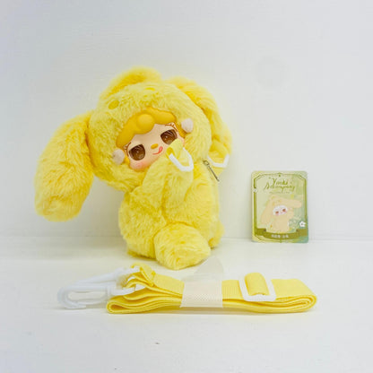 ぬいぐるみ Tulip Bunny 「Yooki V8 Accompany You シリーズ 小銭入れショルダーバッグ(ぬいぐるみバッグ)」 Tulip Bunny Yooki V8 Accompany You 小銭入れショルダーバッグ【加古川物流】