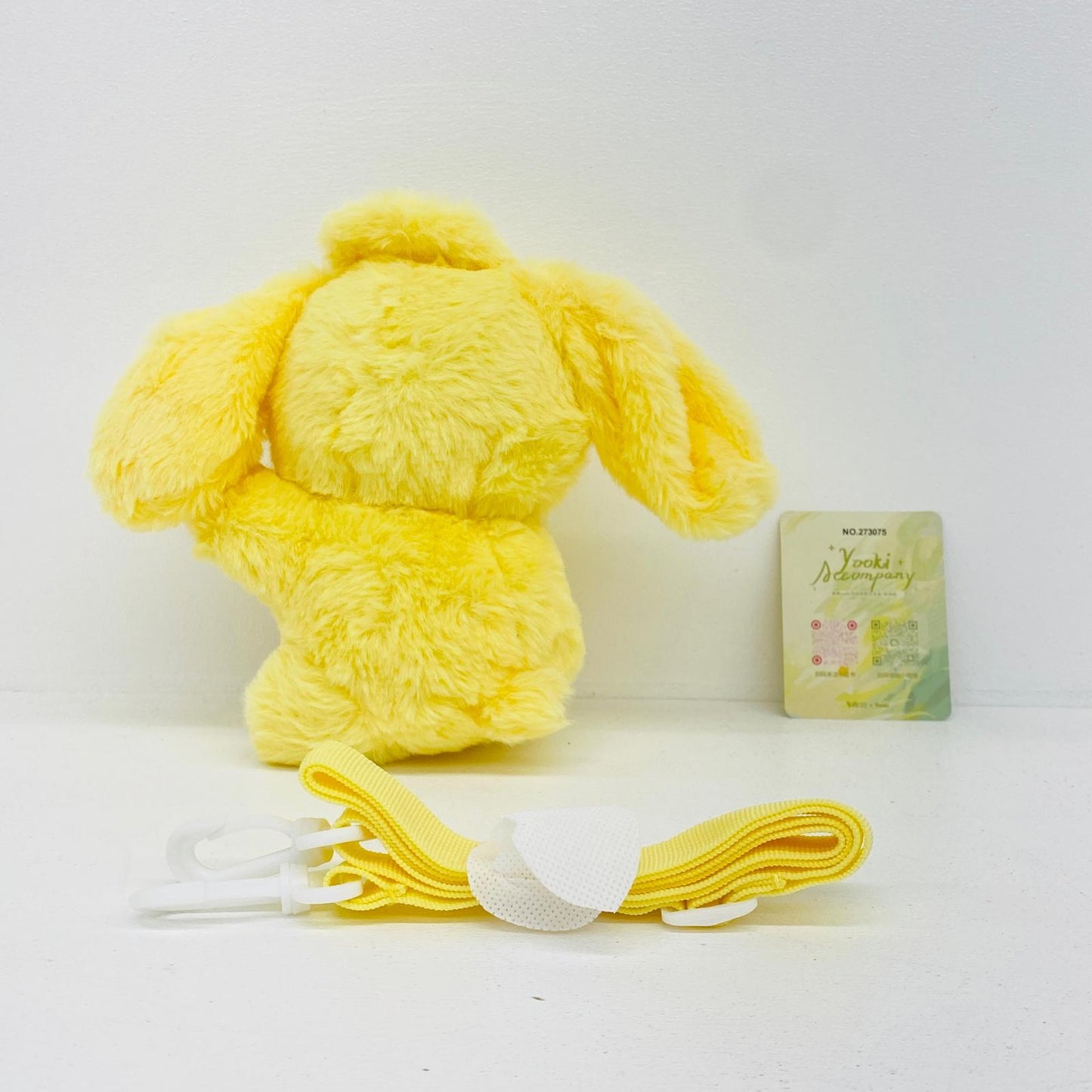ぬいぐるみ Tulip Bunny 「Yooki V8 Accompany You シリーズ 小銭入れショルダーバッグ(ぬいぐるみバッグ)」 Tulip Bunny Yooki V8 Accompany You 小銭入れショルダーバッグ【加古川物流】