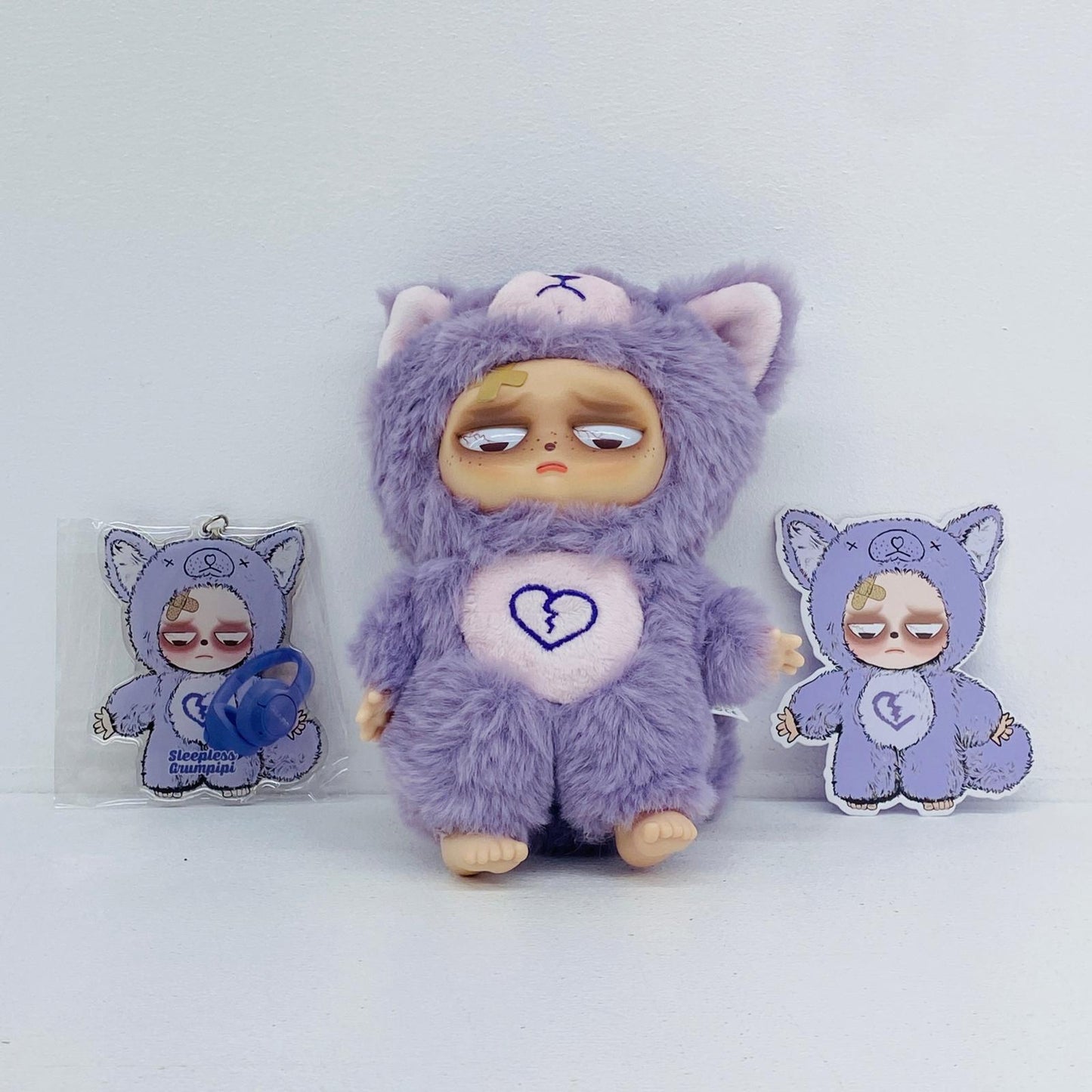 ぬいぐるみ You You 「M.A Toys Sleepless Grumpipi(スリープレスグランピピ)」 You You M.A Toys Sleepless Grumpipi【加古川物流】