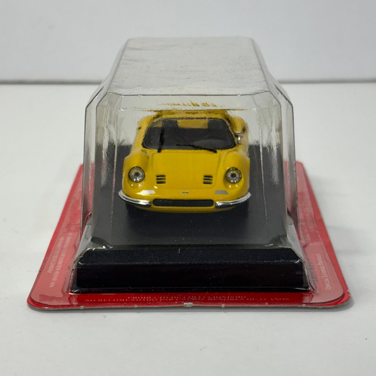 おもちゃ・玩具 1/43 FERRARI DINO 246 GTS(イエロー) -フェラーリ ディーノ 246 GTS- 「フェラーリコレクション」 第7号付録 FERRARI DINO 246 GTS 1/43スケール 7【加古川物流】