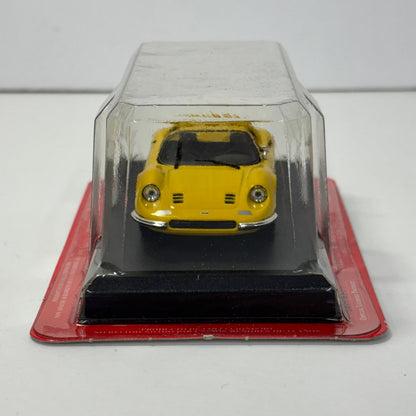 おもちゃ・玩具 1/43 FERRARI DINO 246 GTS(イエロー) -フェラーリ ディーノ 246 GTS- 「フェラーリコレクション」 第7号付録 FERRARI DINO 246 GTS 1/43スケール 7【加古川物流】