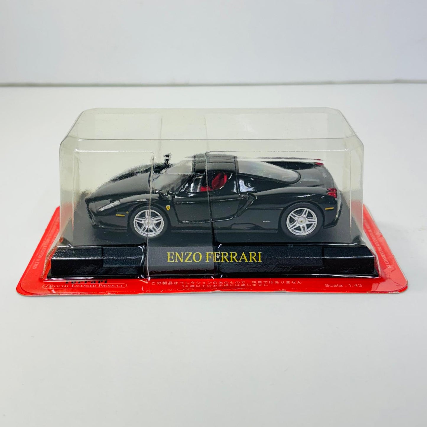 おもちゃ・玩具 1/43 ENZO Ferrari(ブラック) 「フェラーリコレクション」 第14号付録 ENZO Ferrari 1/43スケール 14【加古川物流】