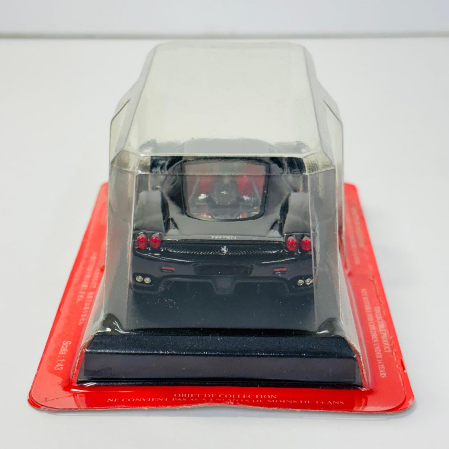 おもちゃ・玩具 1/43 ENZO Ferrari(ブラック) 「フェラーリコレクション」 第14号付録 ENZO Ferrari 1/43スケール 14【加古川物流】