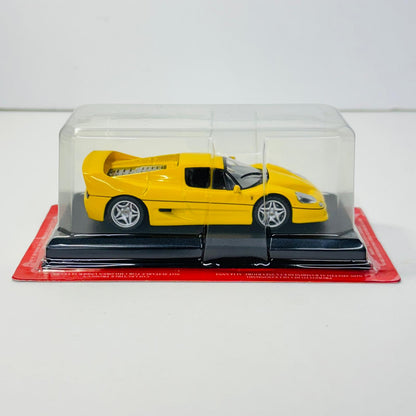 おもちゃ・玩具 1/43 FERRARI F50(イエロー) -フェラーリ F50- 「フェラーリコレクション」 第2号付録 FERRARI F50 1/43スケール 2【加古川物流】