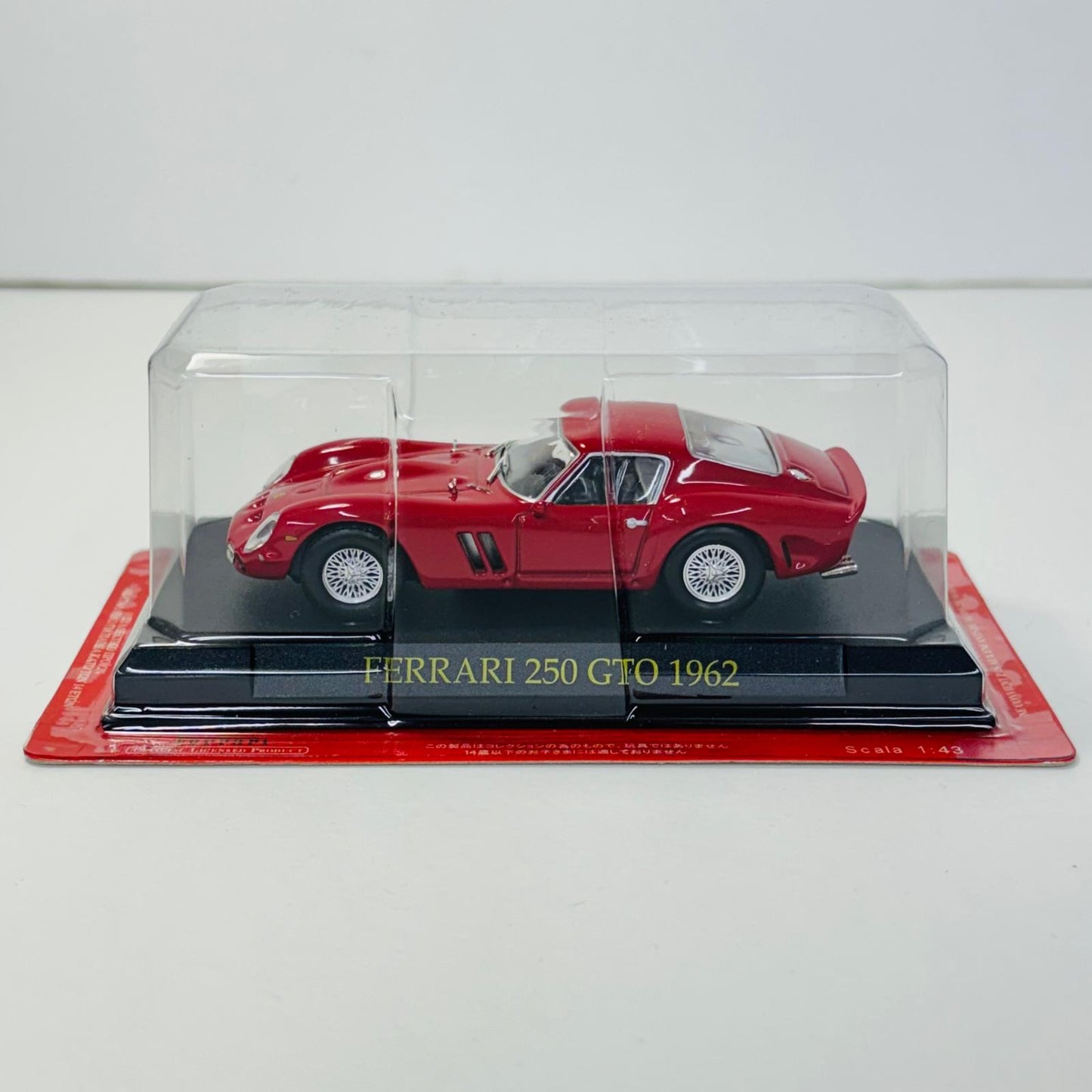 おもちゃ・玩具 1/43 FERRARI 250 GTO 1962(レッド) -フェラーリ 250 GTO 1962- 「フェラーリコレクション」 第13号付録 FERRARI 250 GTO 1962 1/43スケール 13【加古川物流】