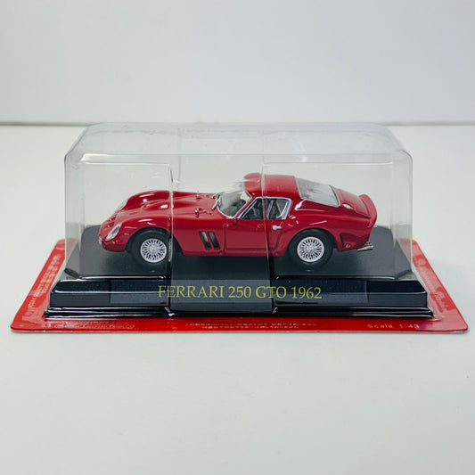 おもちゃ・玩具 1/43 FERRARI 250 GTO 1962(レッド) -フェラーリ 250 GTO 1962- 「フェラーリコレクション」 第13号付録 FERRARI 250 GTO 1962 1/43スケール 13【加古川物流】