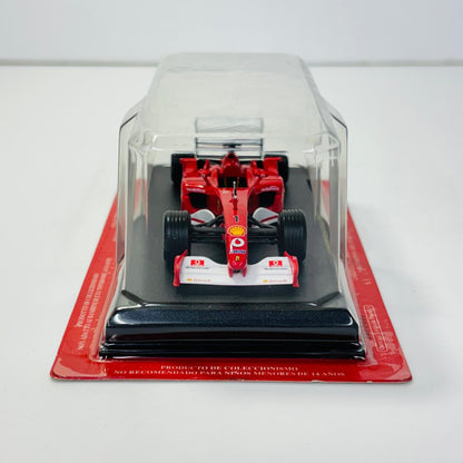 おもちゃ・玩具 [単品] 1/43 FERRARI F2002 #1(レッド×ホワイト) -フェラーリ F2002- 「フェラーリF1コレクション」 第12号付録 FERRARI F2002 #1 1/43スケール 12【加古川物流】