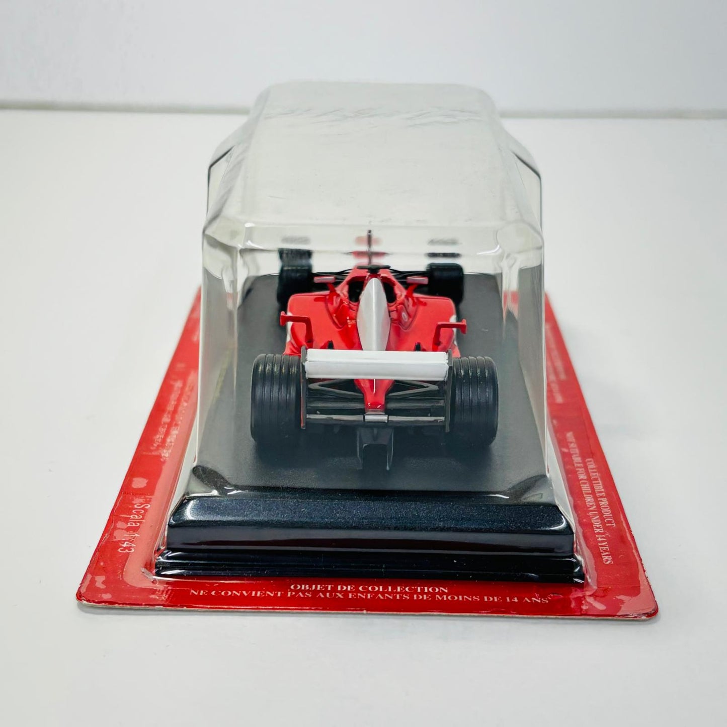 おもちゃ・玩具 [単品] 1/43 FERRARI F2002 #1(レッド×ホワイト) -フェラーリ F2002- 「フェラーリF1コレクション」 第12号付録 FERRARI F2002 #1 1/43スケール 12【加古川物流】
