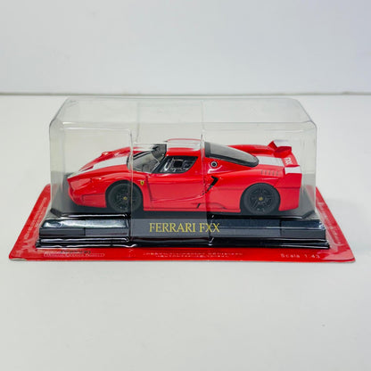 おもちゃ・玩具 [単品] 1/43 FERRARI FXX(レッド×ホワイト) 「フェラーリコレクション全国版 56」 同梱品 FERRARI FXX 1/43スケール 56【加古川物流】