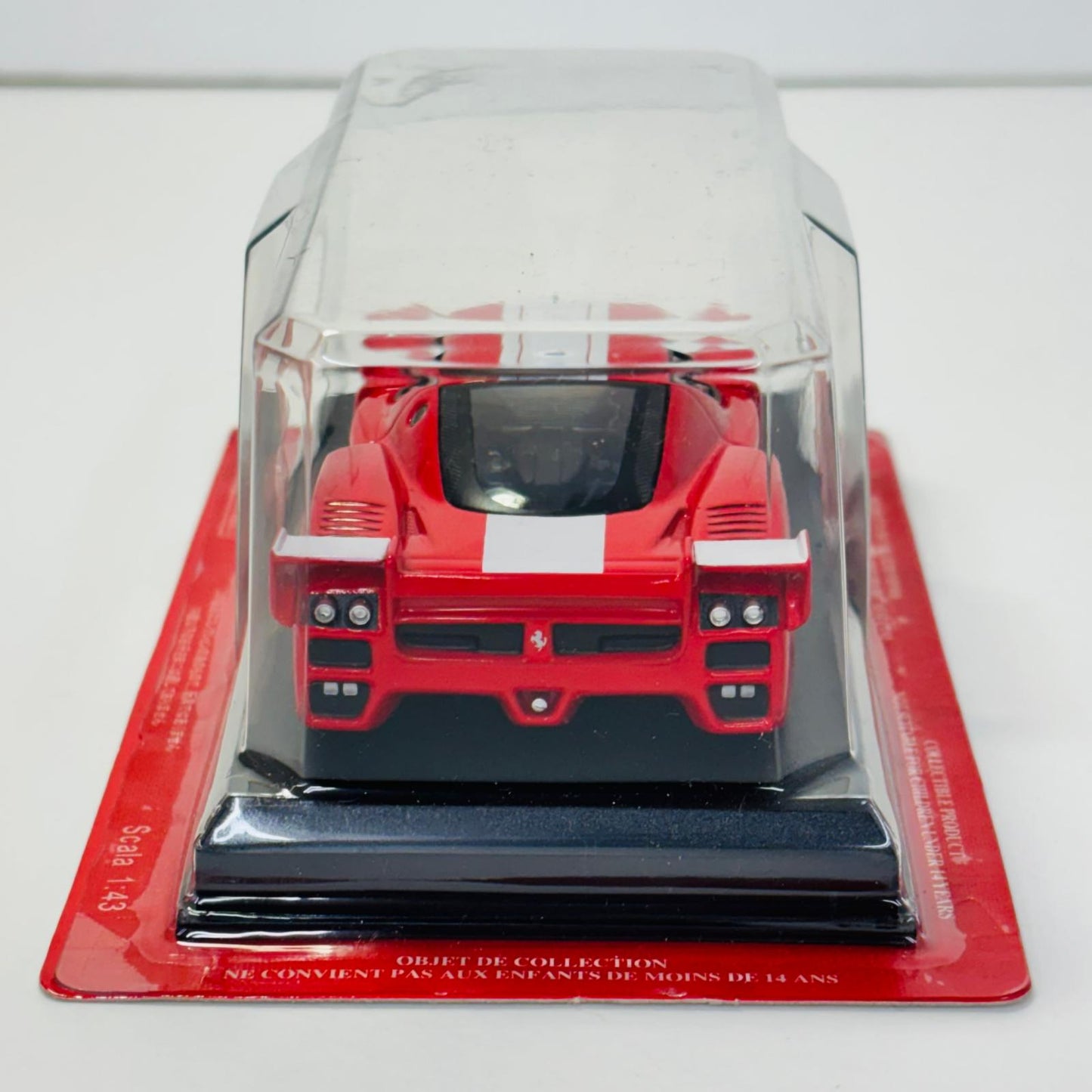 おもちゃ・玩具 [単品] 1/43 FERRARI FXX(レッド×ホワイト) 「フェラーリコレクション全国版 56」 同梱品 FERRARI FXX 1/43スケール 56【加古川物流】