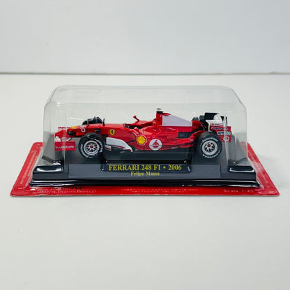おもちゃ・玩具 [単品] 1/43 FERRARI 248 F1 2006 vodafone #6(レッド×ホワイト) 「公式フェラーリF1コレクション」 第14号付録 FERRARI 248 F1 2006 vodafone #6 1/43スケール 14【加古川物流】