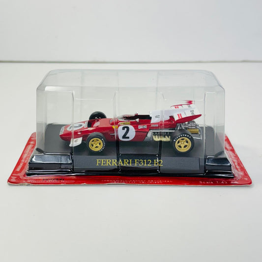 おもちゃ・玩具 1/43 Ferrari F312 B2 #2(レッド×ホワイト) 「フェラーリコレクション」 第39号付録 Ferrari F312 B2 #2 1/43スケール 39【加古川物流】
