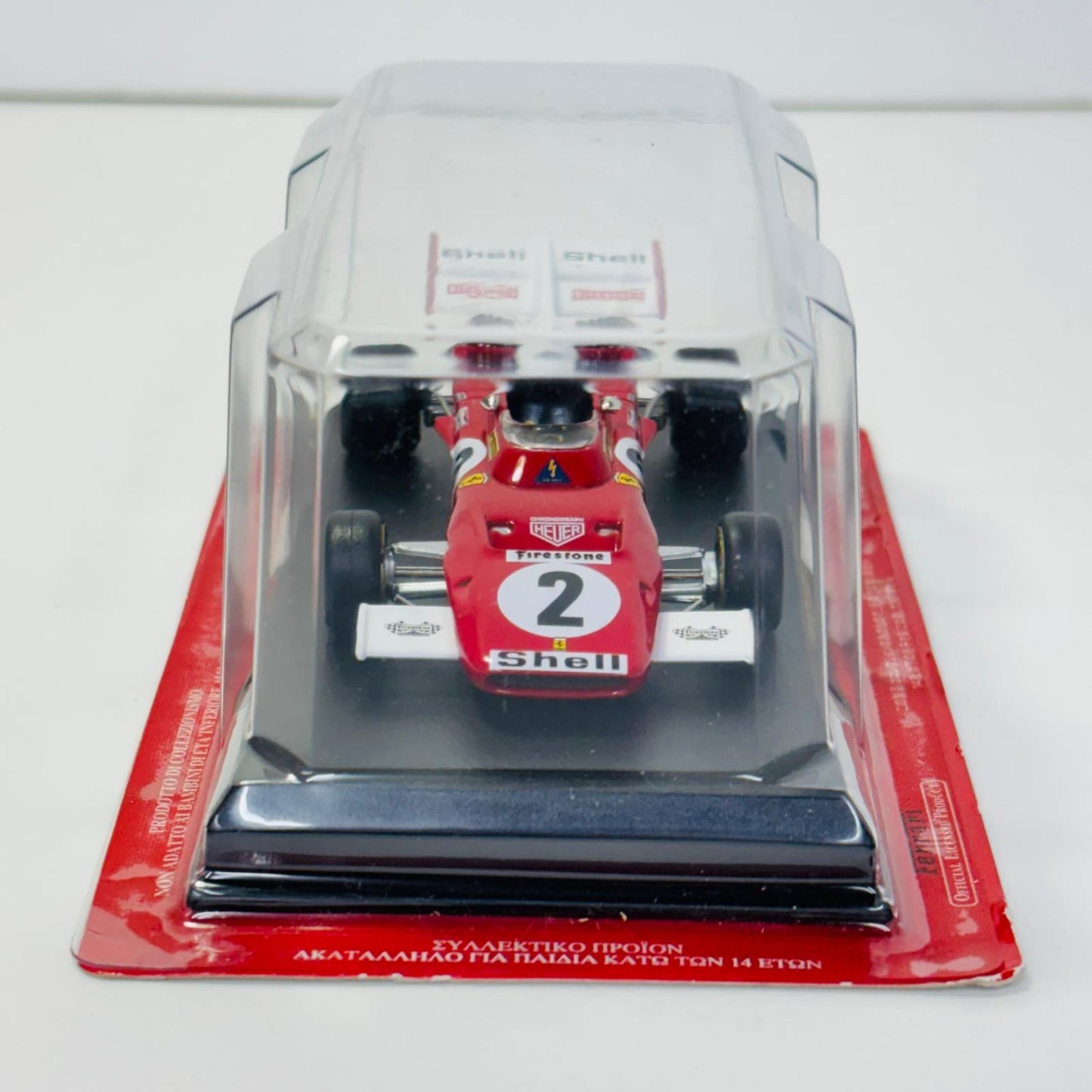 おもちゃ・玩具 1/43 Ferrari F312 B2 #2(レッド×ホワイト) 「フェラーリコレクション」 第39号付録 Ferrari F312 B2 #2 1/43スケール 39【加古川物流】