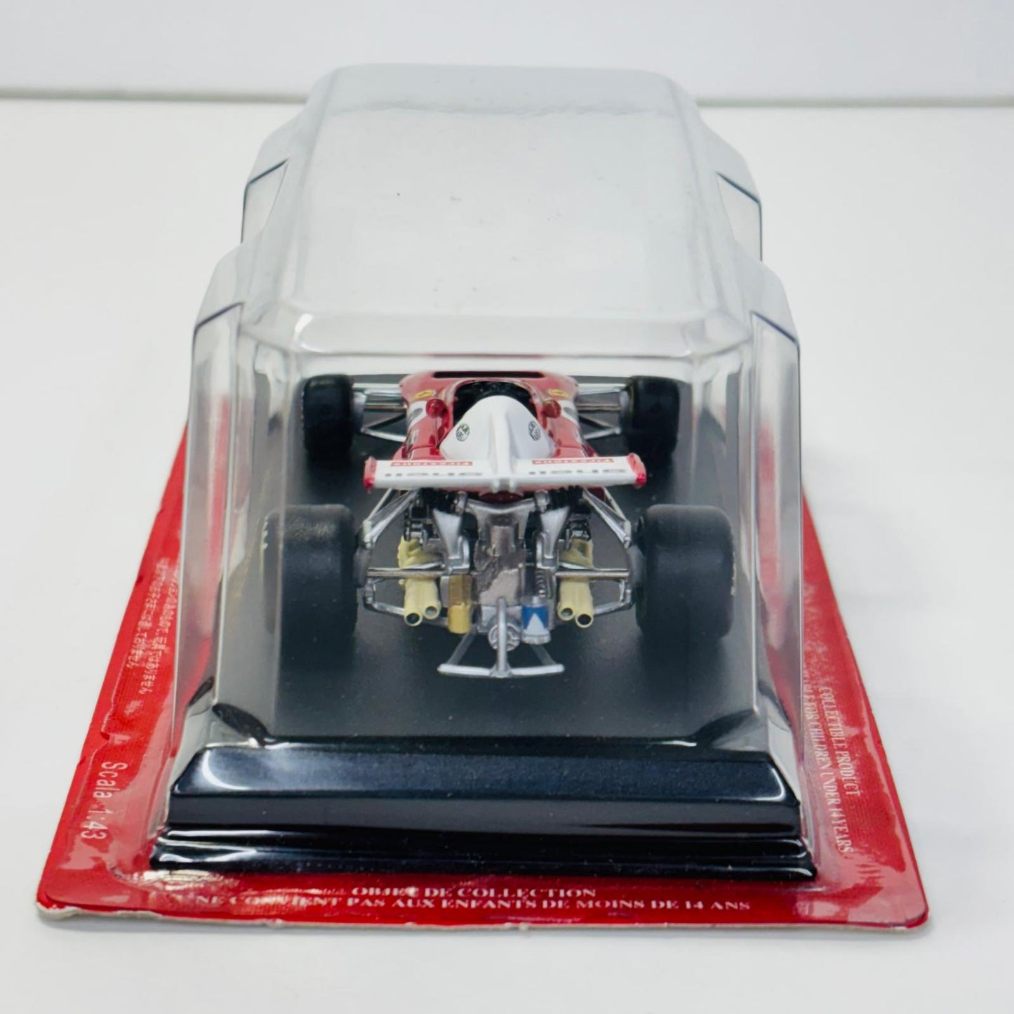 おもちゃ・玩具 1/43 Ferrari F312 B2 #2(レッド×ホワイト) 「フェラーリコレクション」 第39号付録 Ferrari F312 B2 #2 1/43スケール 39【加古川物流】