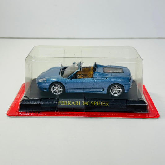 おもちゃ・玩具 1/43 Ferrari 360 SPIDER(ブルー) 「フェラーリコレクション」 第9号付録 Ferrari 360 SPIDER 1/43スケール 9【加古川物流】