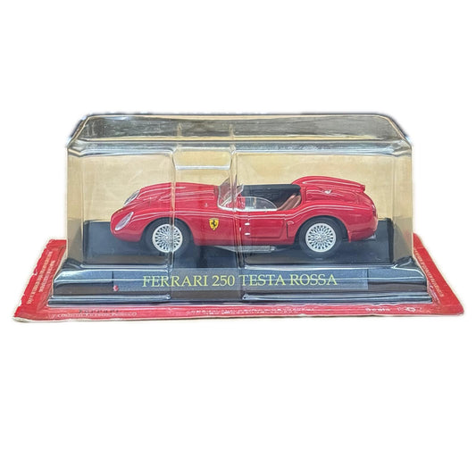 おもちゃ・玩具 1/43 Ferrari 250 TESTA ROSSA(レッド) -フェラーリ 250 テスタロッサ- 「フェラーリコレクション」 第6号付録 Ferrari 250 TESTA ROSSA 1/43スケール 6【加古川物流】